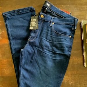 Men’s Paige Jeans - Normandie Straight Style Size 38